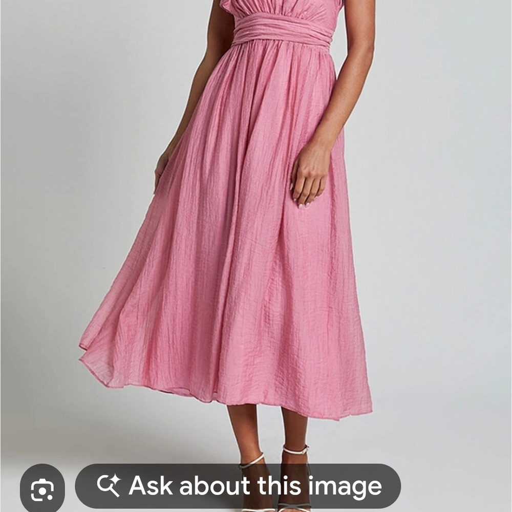Hello Molly Elegant Pink Midi Dress US 8
